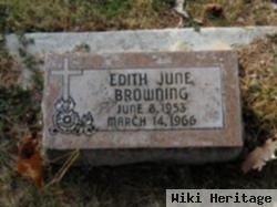 Edith June Browning