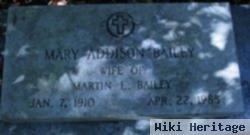 Mary Addison Bailey