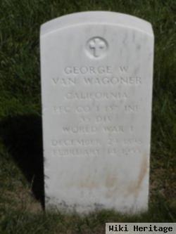 George W Van Wagoner