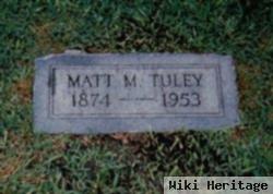 Matten Monroe "matt" Tuley