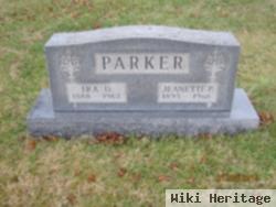 Jeanette Pauline "nettie" Stuber Parker