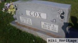 Maxie K. Cox