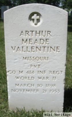 Arthur Meade Vallentine