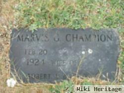 Marvis G. Champion Batchelder