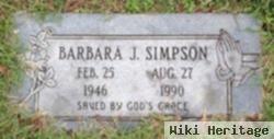 Barbara J Simpson