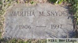 Martha M. Herr Snyder