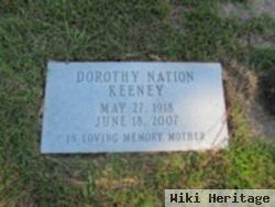 Dorothy "dot" Nation Keeney