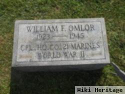 Corp William F Omlor