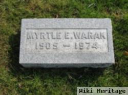 Myrtle E Turner Warak