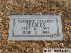 Caroline Cameron Peebles