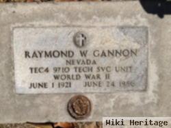 Raymond W Gannon