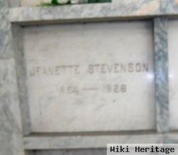 Jeanette "nettie" Furbeck Stevenson