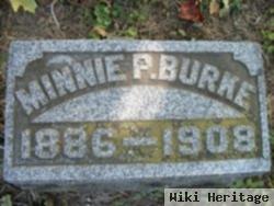 Minnie P Burke