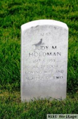 Judy M Holdman