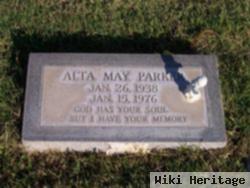 Alta May Parker