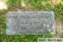 Rose Hicks Valentine