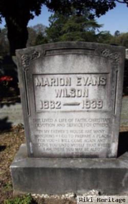 Marion Evans Wilson