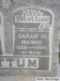 Sarah M. Kohler Wittum