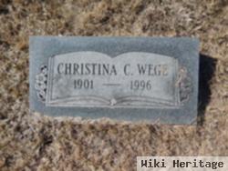 Christina C. Wege