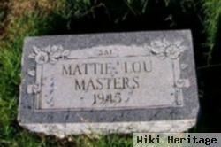 Mattie Lou "sal" Masters