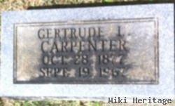 Gertrude L Carpenter