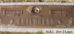 Woodrow W Childress