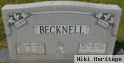 William Vance "billy" Becknell