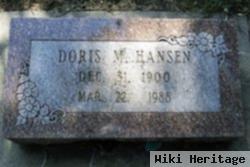 Doris M Hansen