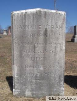 Hannah E. Horan