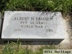 Albert H Friesen