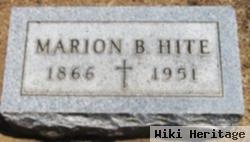 Marion B Hite