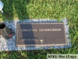 Christine Hendrickson