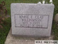 Marie E Cox Williamson