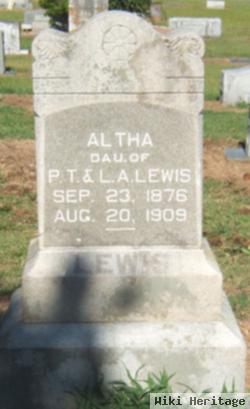 Altha Lewis