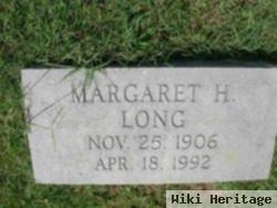 Margaret H Long