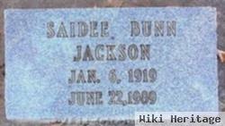 Saidee Bunn Jackson