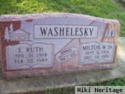 E Ruth Washelesky