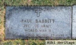 Paul Babbitt