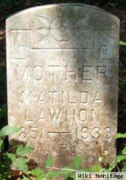 Matilda Lawhon