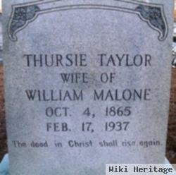 Thursie Permelia Taylor Malone