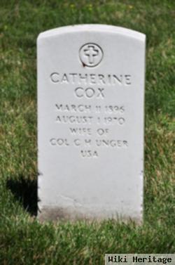 Catherine Cox Unger