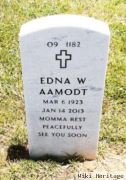 Edna Willie Hart Aamodt