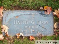 Hattie G Bixby