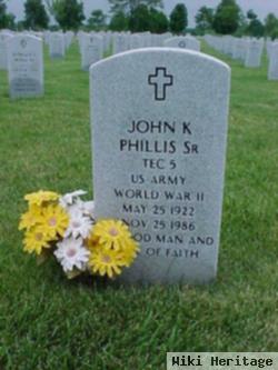 John K Phillis, Sr