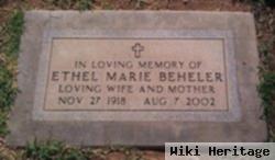 Ethel Marie Gabbert Beheler