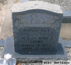 Barney Paul Crowe