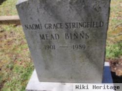 Naomi Grace Stringfield Mead Binns