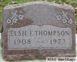 Elsie F Thompson