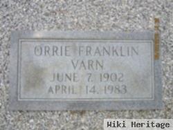 Orrie Franklin Varn, Sr