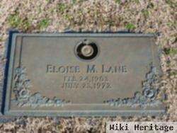 Eloise M Lane